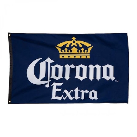 Corona Extra 794924 Corona Extra Navy Blue Flag